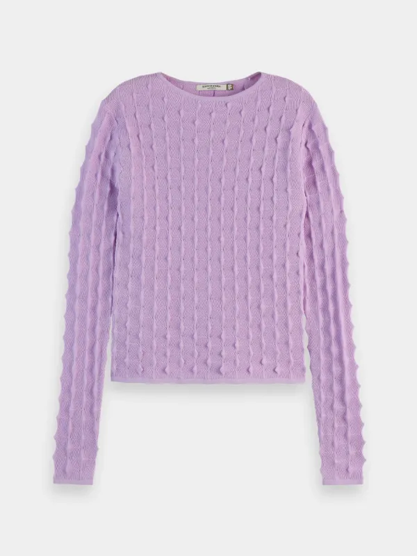 Textured pullover sold by Scotch and Soda