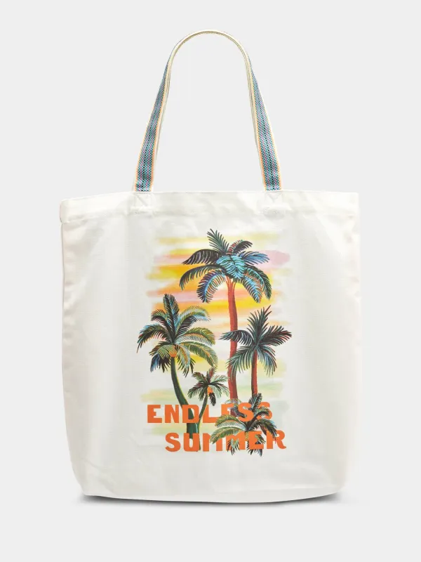 Canvas artwork tote bag sold by Scotch and Soda