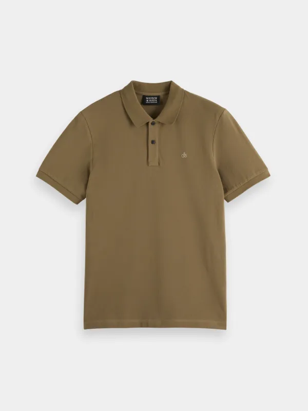 Logo pique polo sold by Scotch & Soda