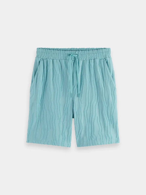 Terry jacquard shorts sold by Scotch and Soda