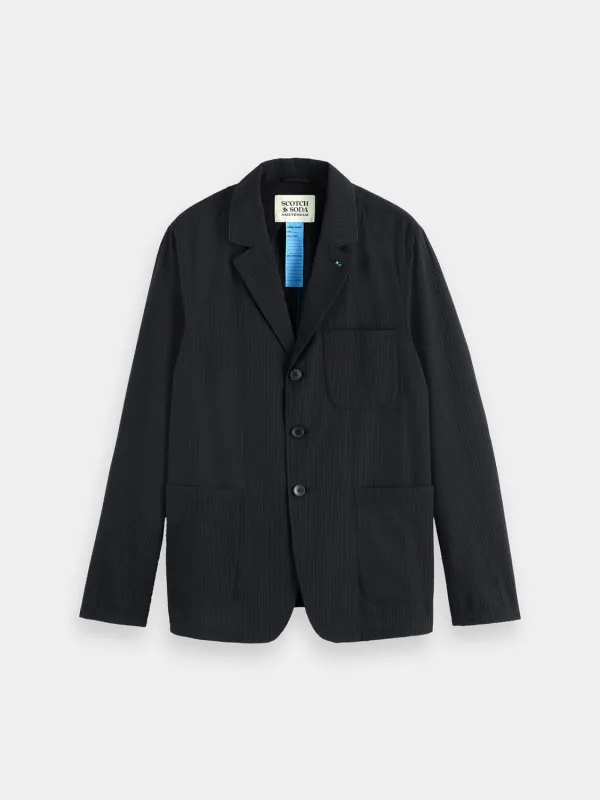 Seersucker blazer sold by Scotch and Soda