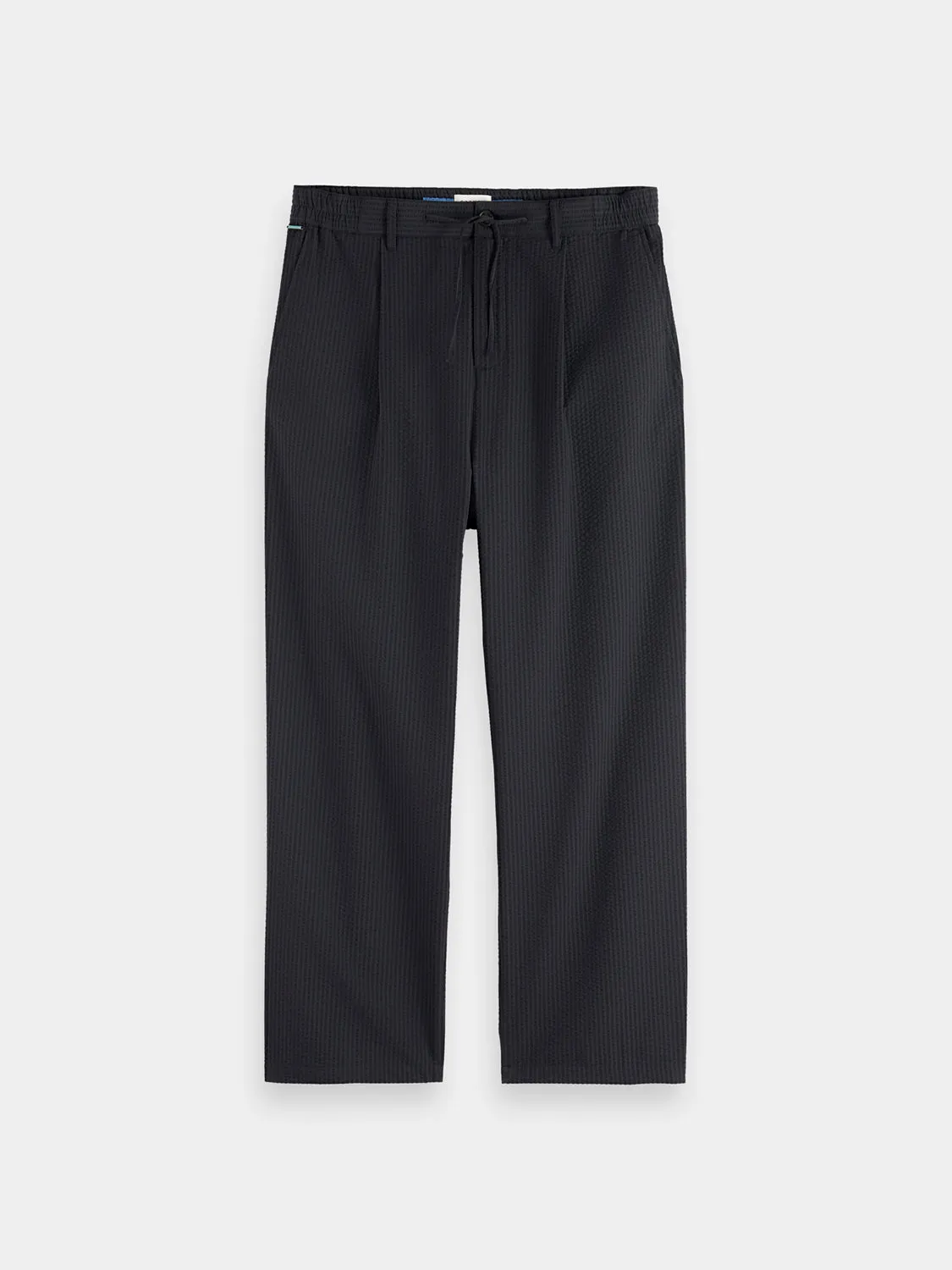 Seersucker joggers sold by Scotch & Soda