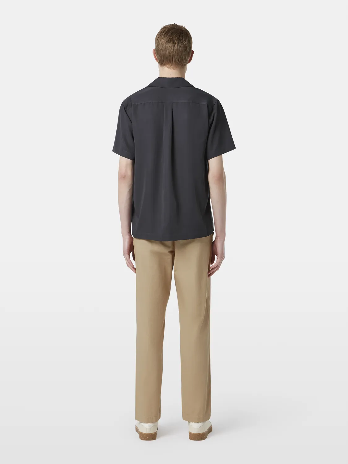 Sateen short sleeved shirt sold by Scotch and Soda product image thumbnail 3