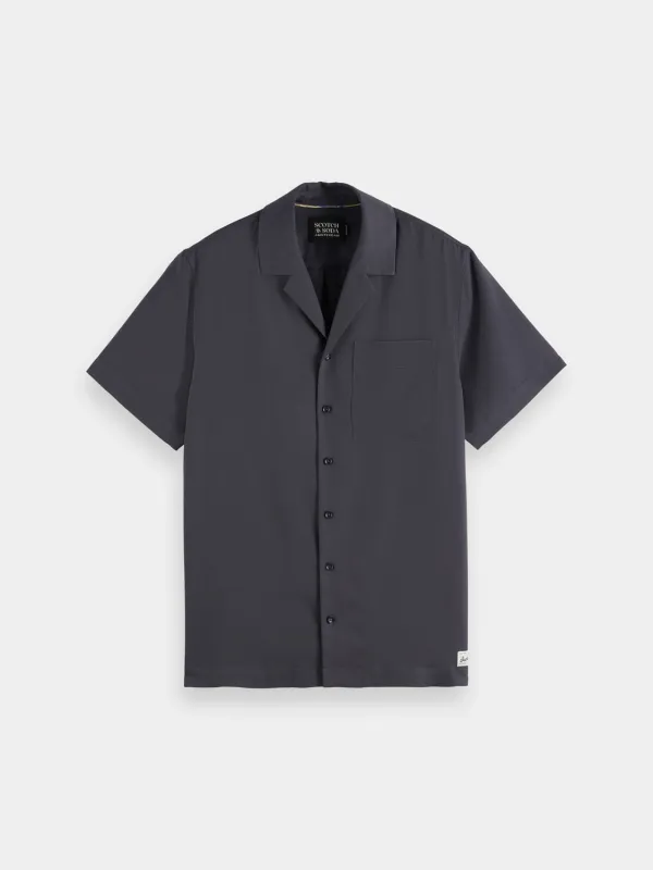 Sateen short sleeved shirt sold by Scotch and Soda