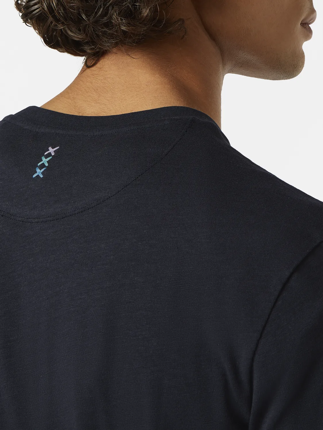 Cotton-linen t-shirt sold by Scotch & Soda product image thumbnail 5