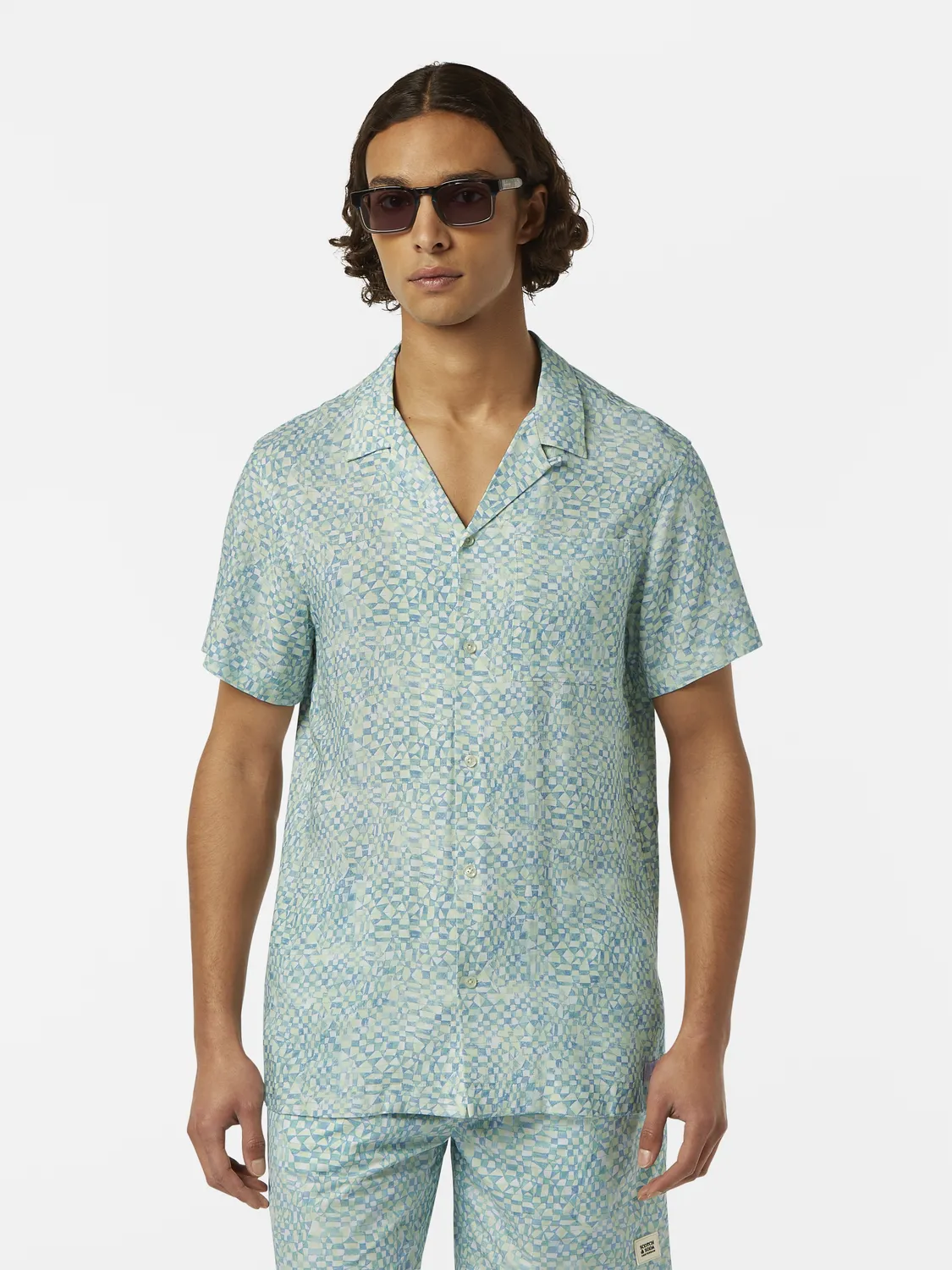Printed short sleeved shirt sold by Scotch & Soda product image thumbnail 2