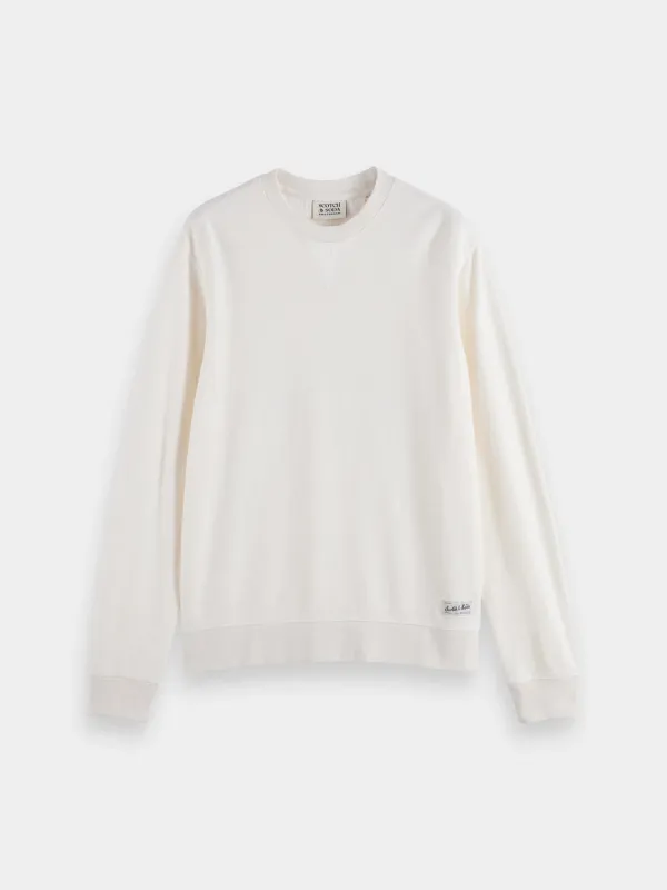 Garment-dyed sweatshirt sold by Scotch and Soda