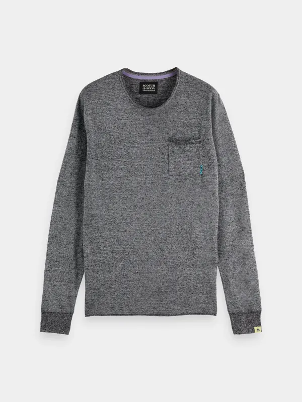 Linen blend pullover sold by Scotch and Soda