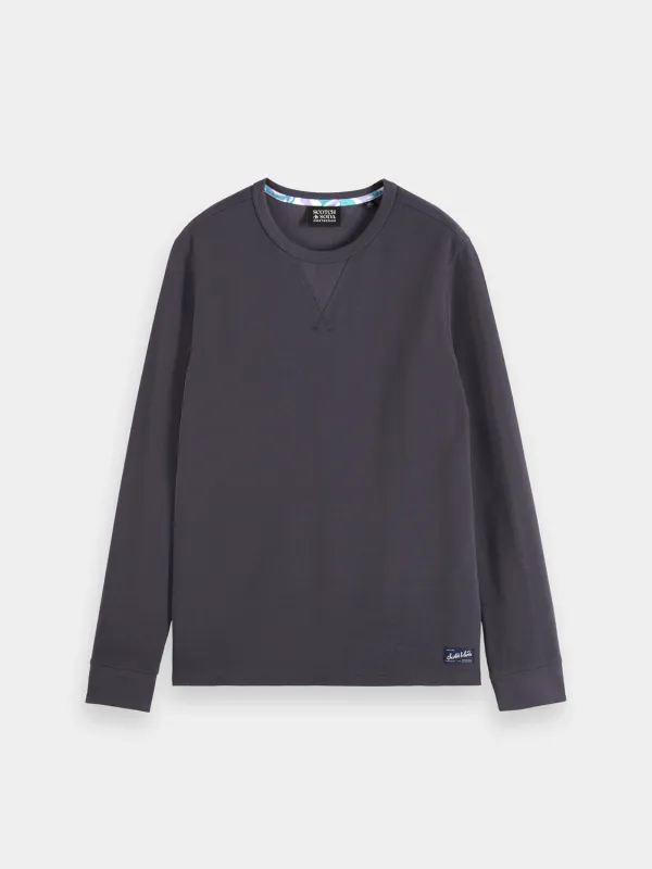 Waffle long sleeved t-shirt sold by Scotch and Soda