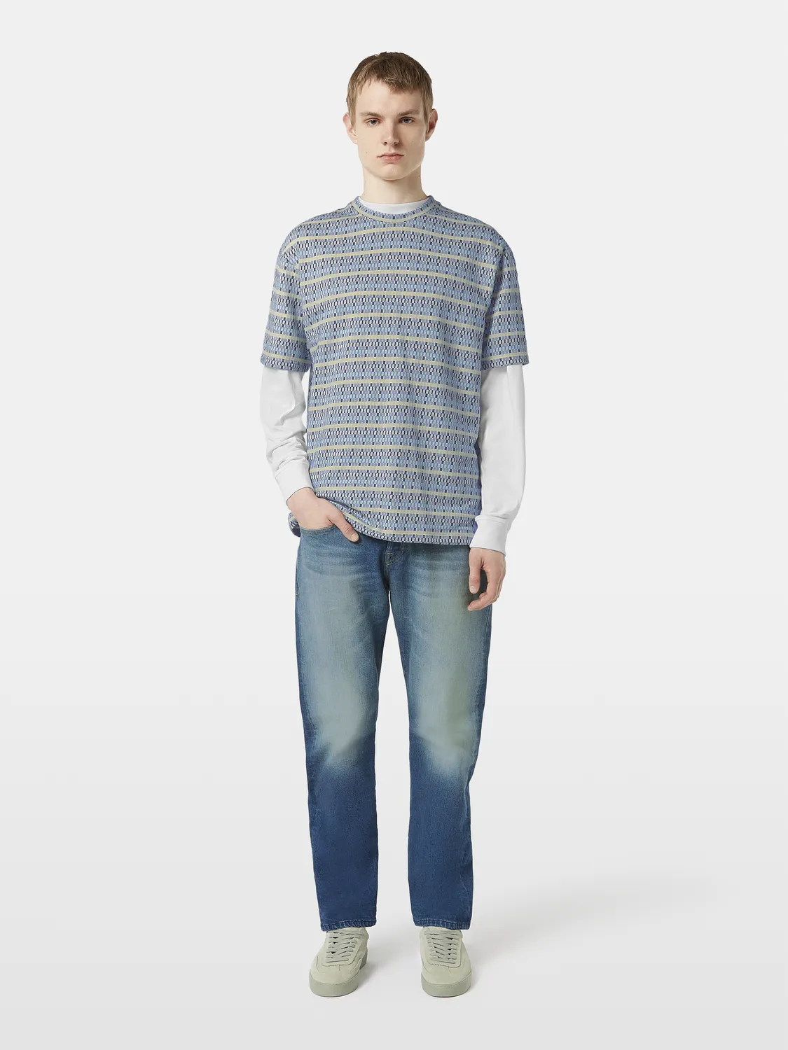 Jacquard t-shirt sold by Scotch and Soda product image thumbnail 4