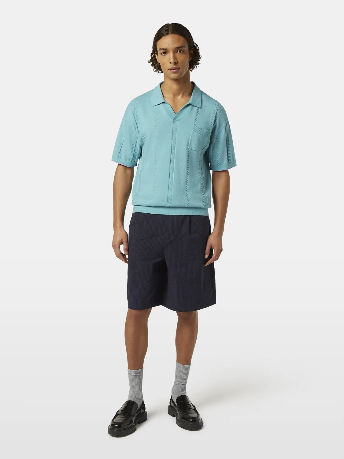 Knitted polo sold by Scotch and Soda product image thumbnail 4