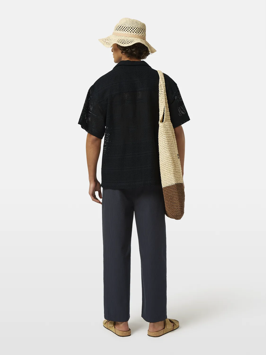 Crochet short sleeved shirt sold by Scotch and Soda product image thumbnail 3