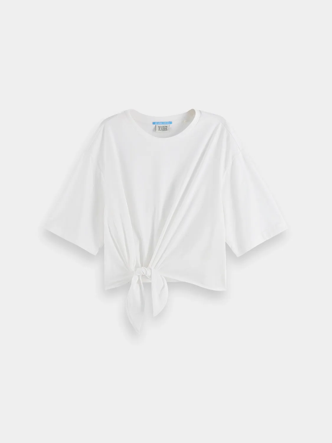 Knotted t-shirt sold by Scotch and Soda