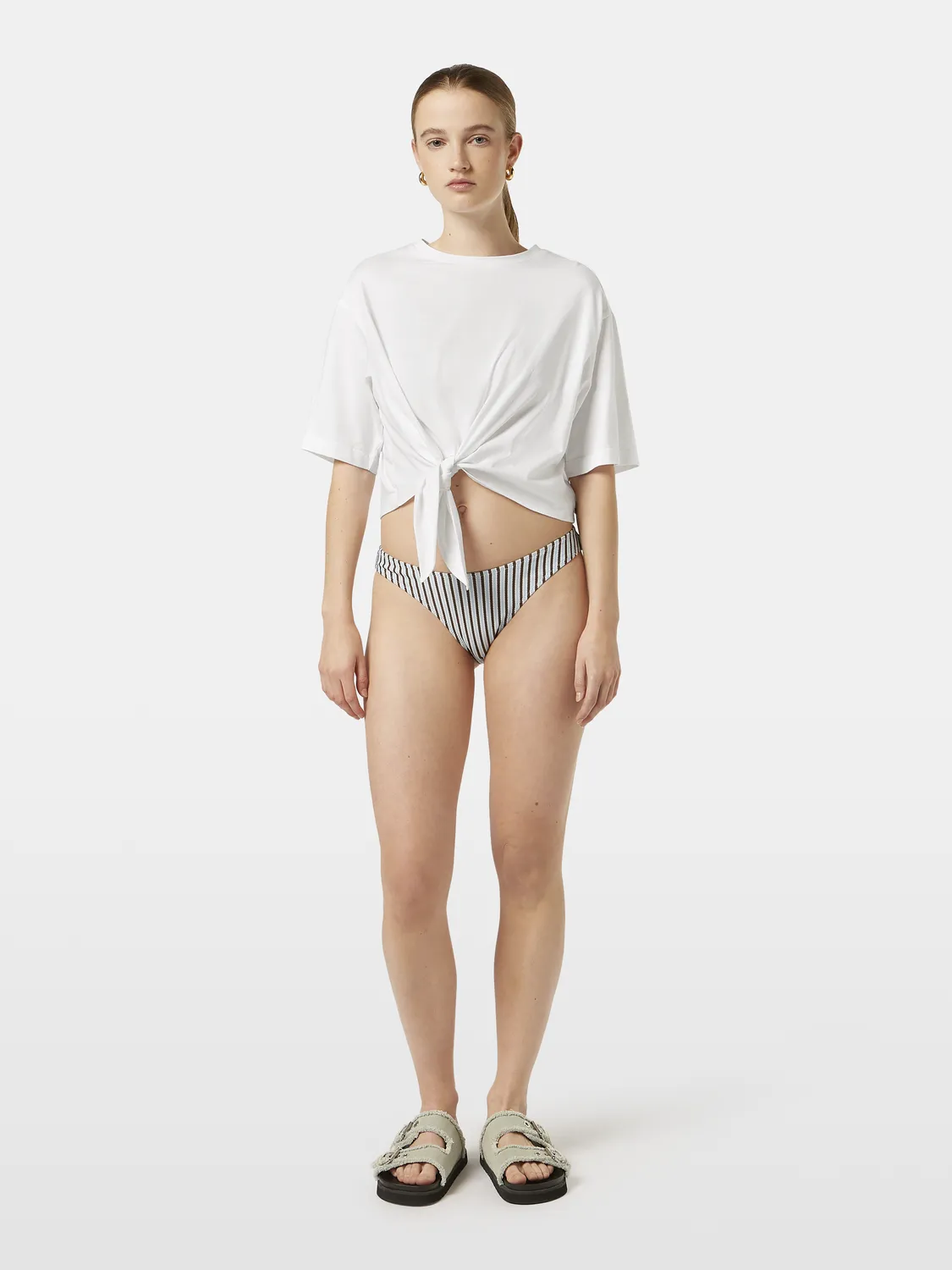 Knotted t-shirt sold by Scotch and Soda product image thumbnail 4