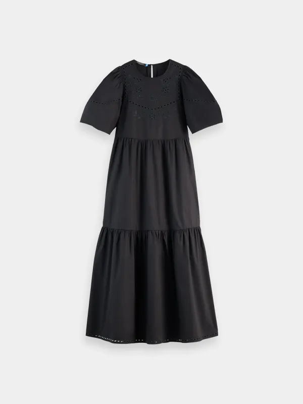 Broiderie midi dress sold by Scotch and Soda