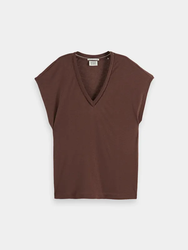 V-neck t-shirt sold by Scotch and Soda