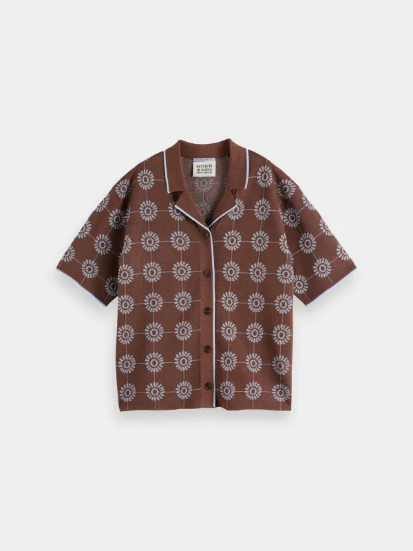 Jacquard knitted shirt sold by Scotch and Soda