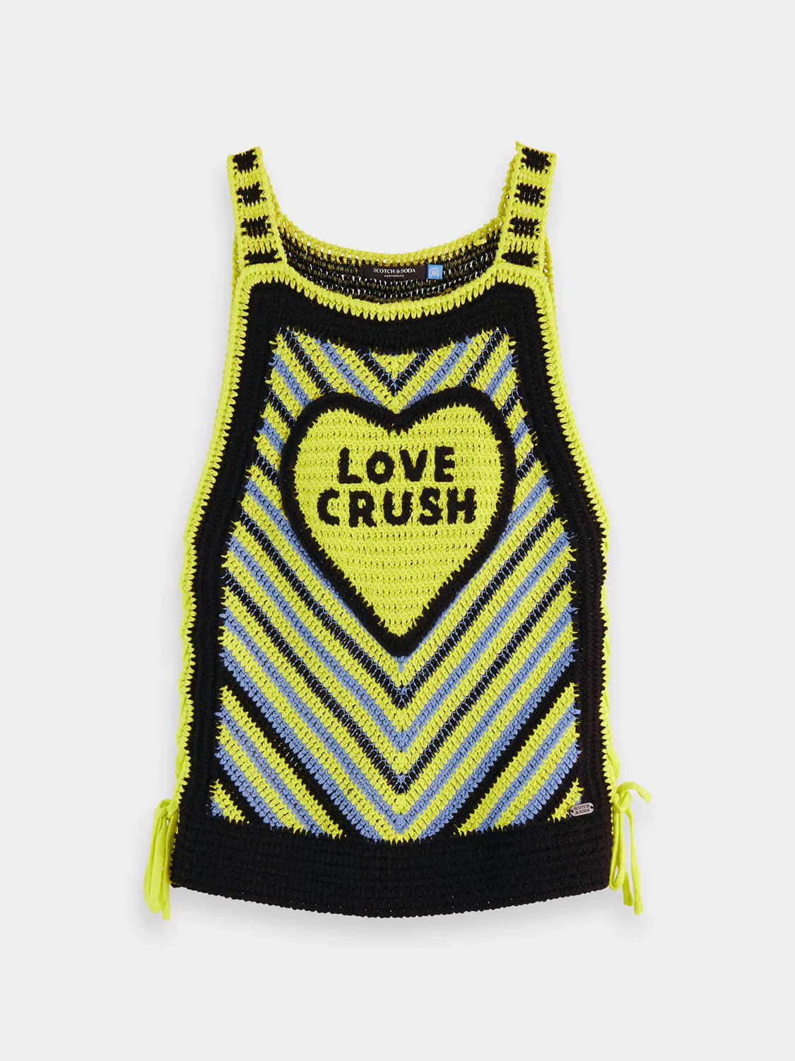 Crochet tank top sold by Scotch and Soda