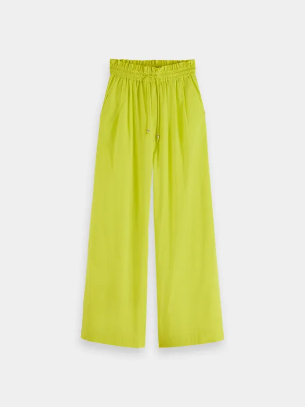 Cotton voile wide fit pants sold by Scotch and Soda