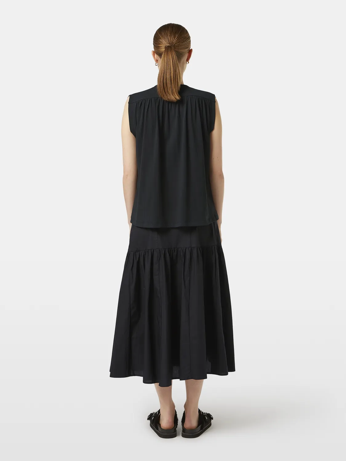 Drapey v-neck top sold by Scotch & Soda product image thumbnail 3