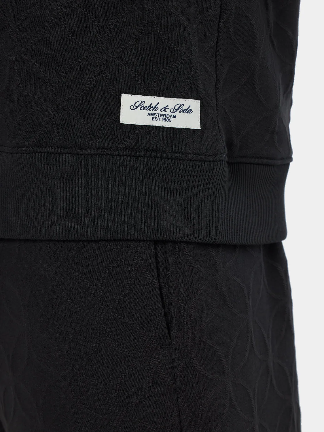 Jacquard sweatshirt sold by Scotch & Soda product image thumbnail 5