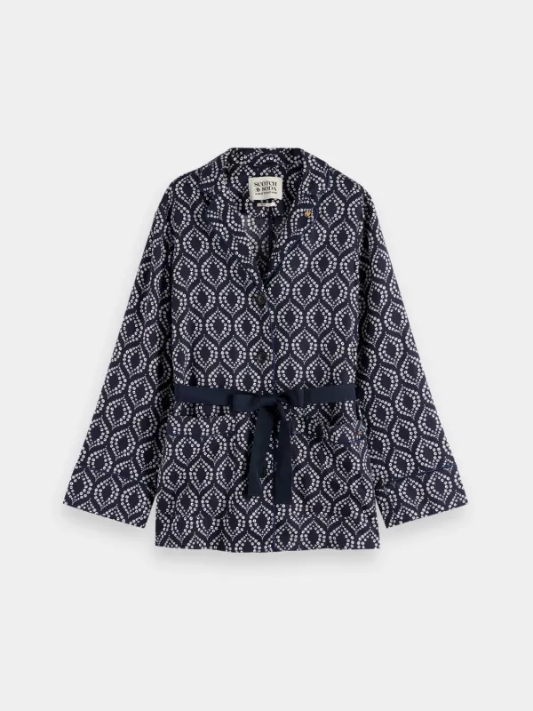Printed pyjama blazer made by Scotch & Soda