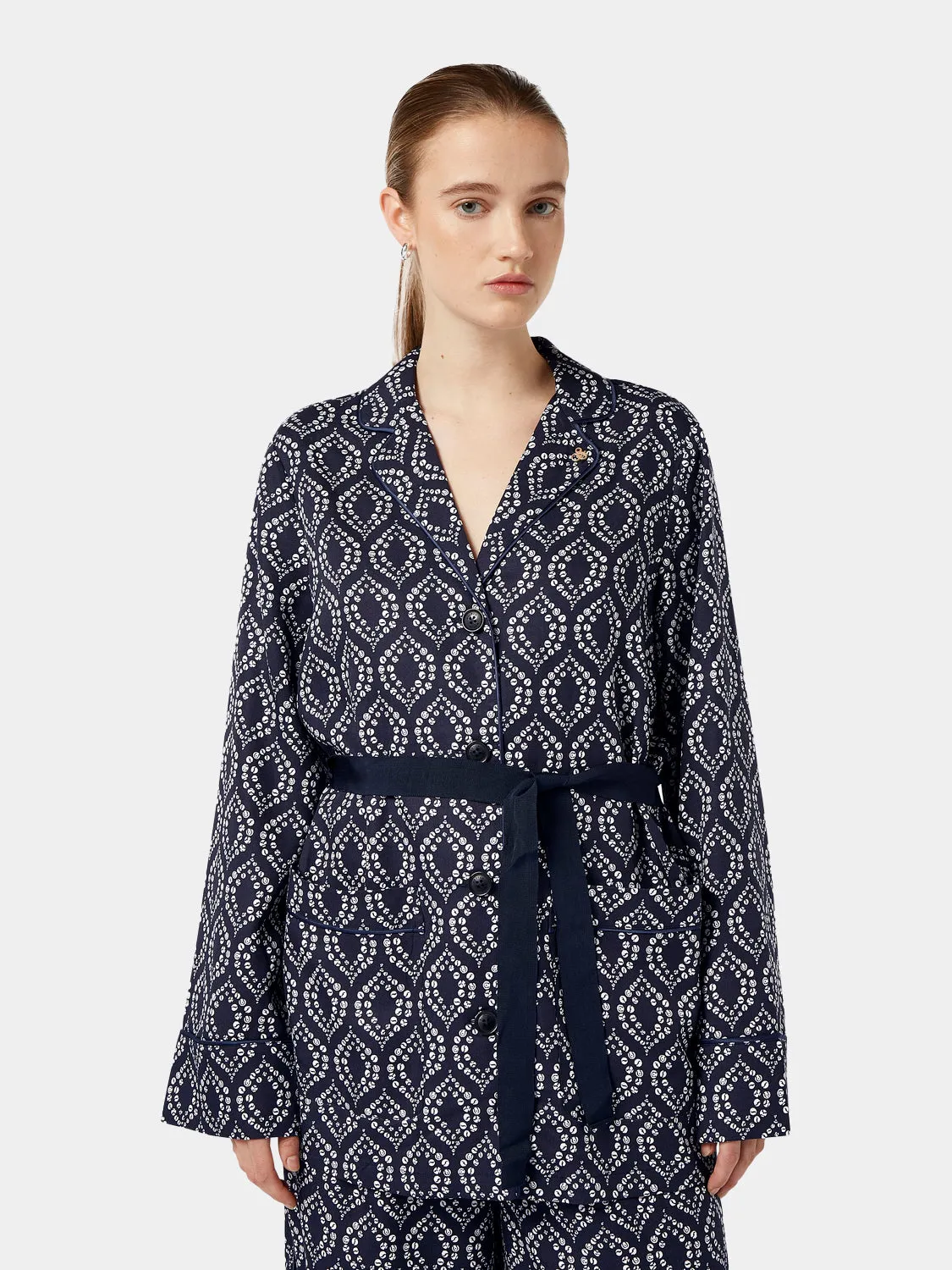 Printed pyjama blazer sold by Scotch & Soda product image thumbnail 2