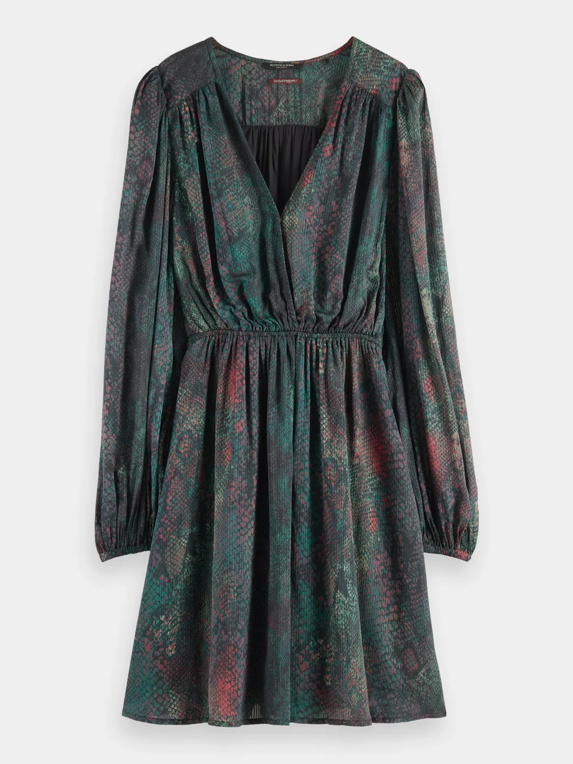 Balloon sleeve mini dress sold by Scotch and Soda product image thumbnail 2