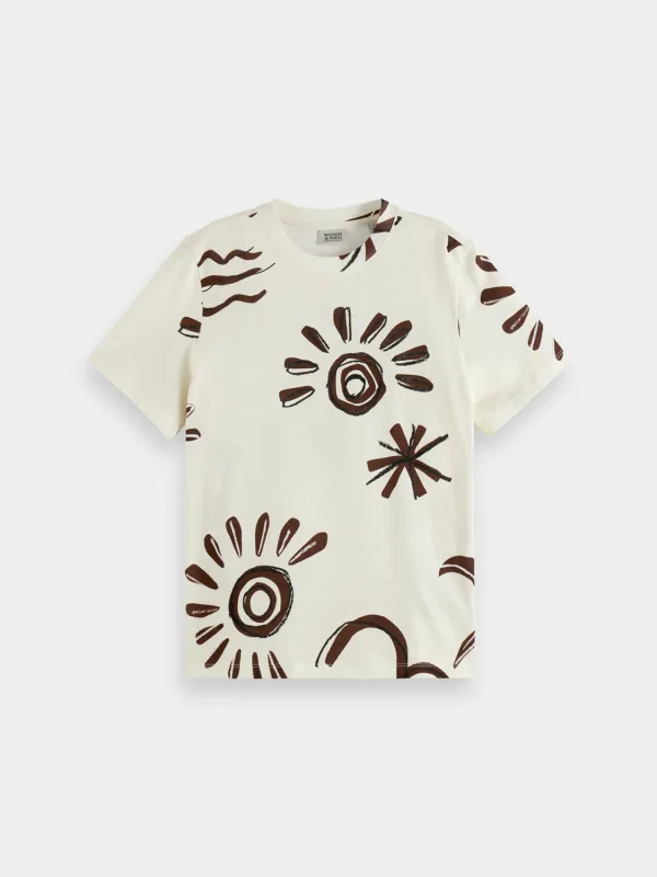 Printed t-shirt sold by Scotch and Soda