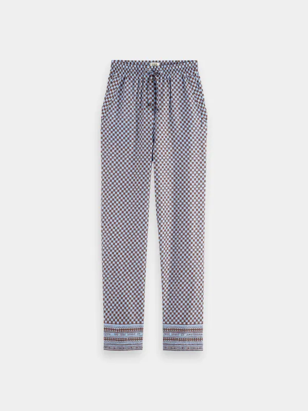 Printed pants sold by Scotch and Soda