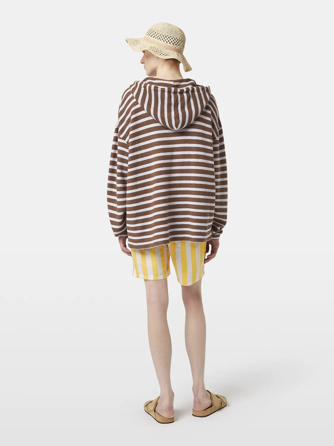 Striped terry hoodie sold by Scotch & Soda product image thumbnail 4