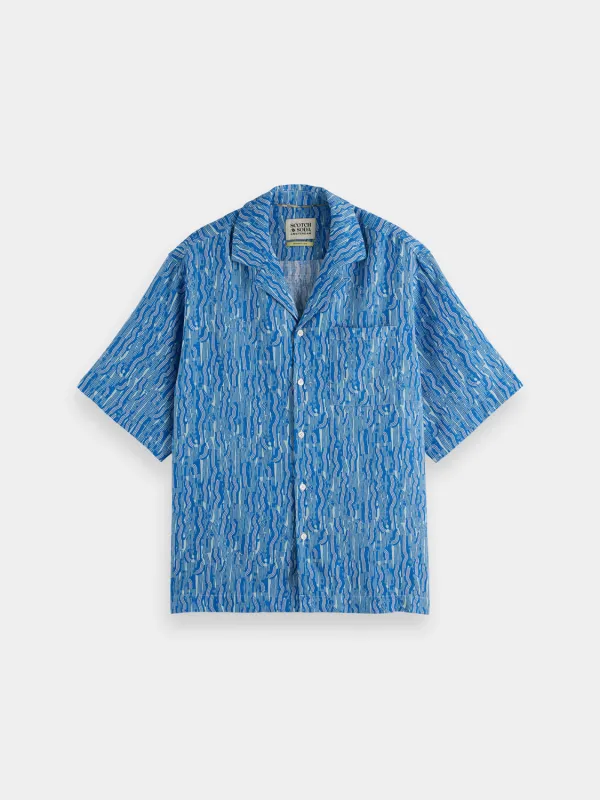 Short sleeved printed shirt sold by Scotch and Soda