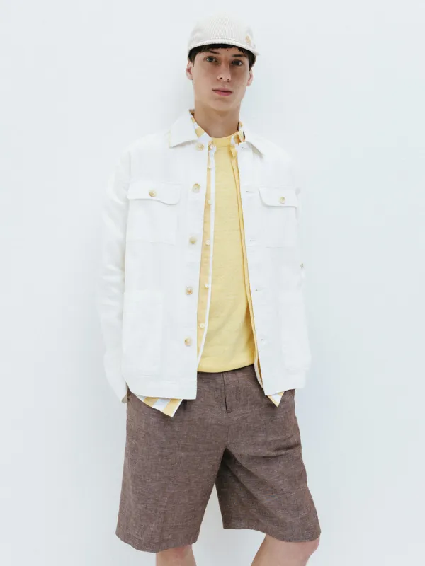 Cotton-linen overshirt sold by Scotch and Soda