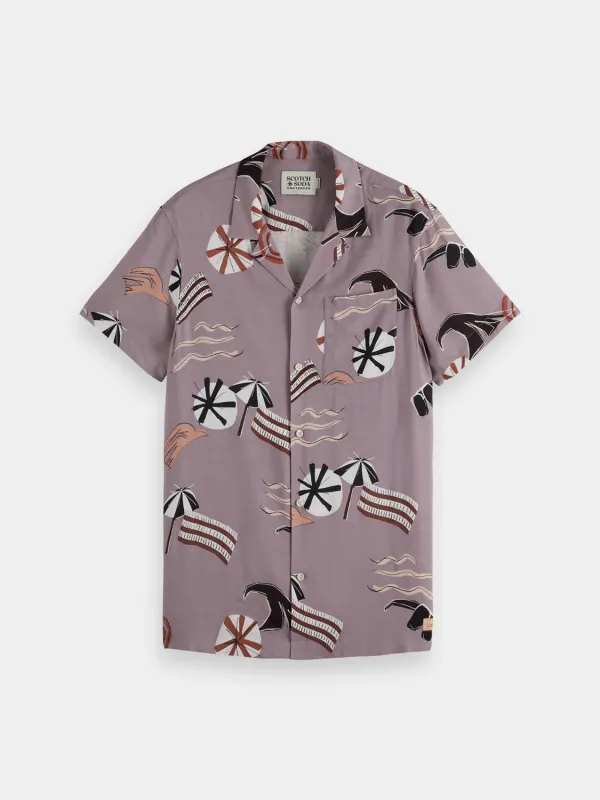Printed short sleeved shirt sold by Scotch and Soda