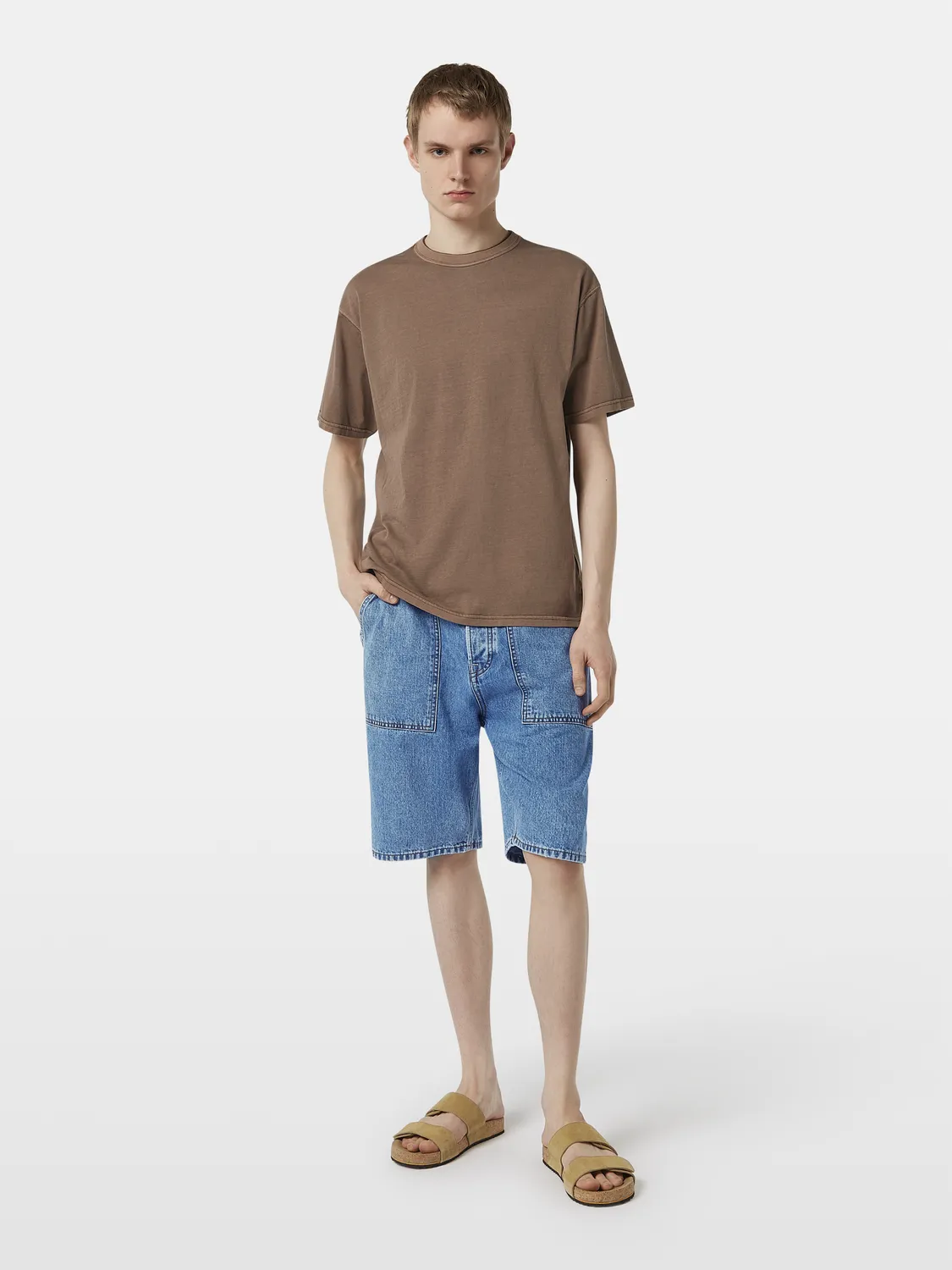 Garment-dyed t-shirt sold by Scotch & Soda product image thumbnail 4