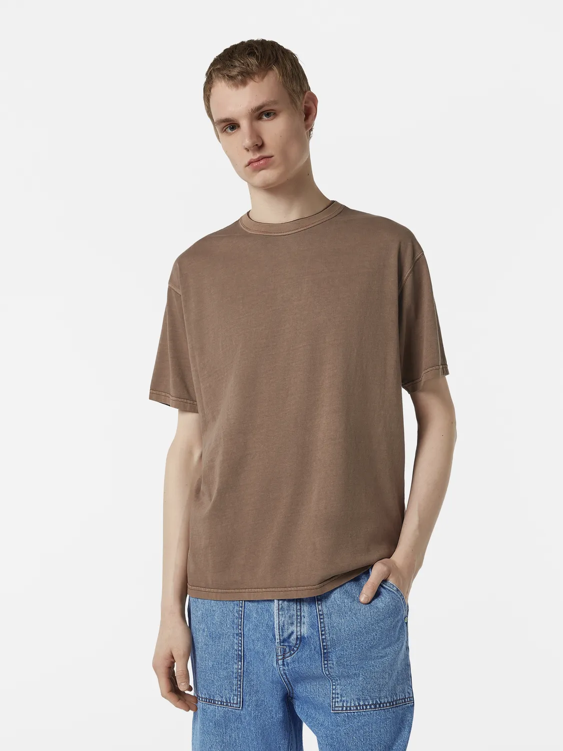 Garment-dyed t-shirt sold by Scotch & Soda product image thumbnail 2