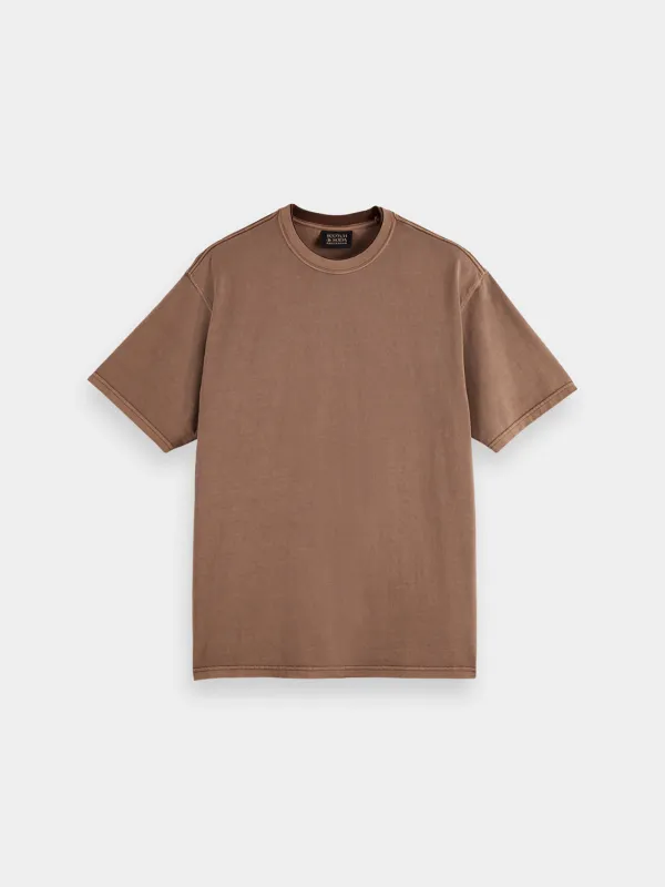 Garment-dyed t-shirt made by Scotch & Soda
