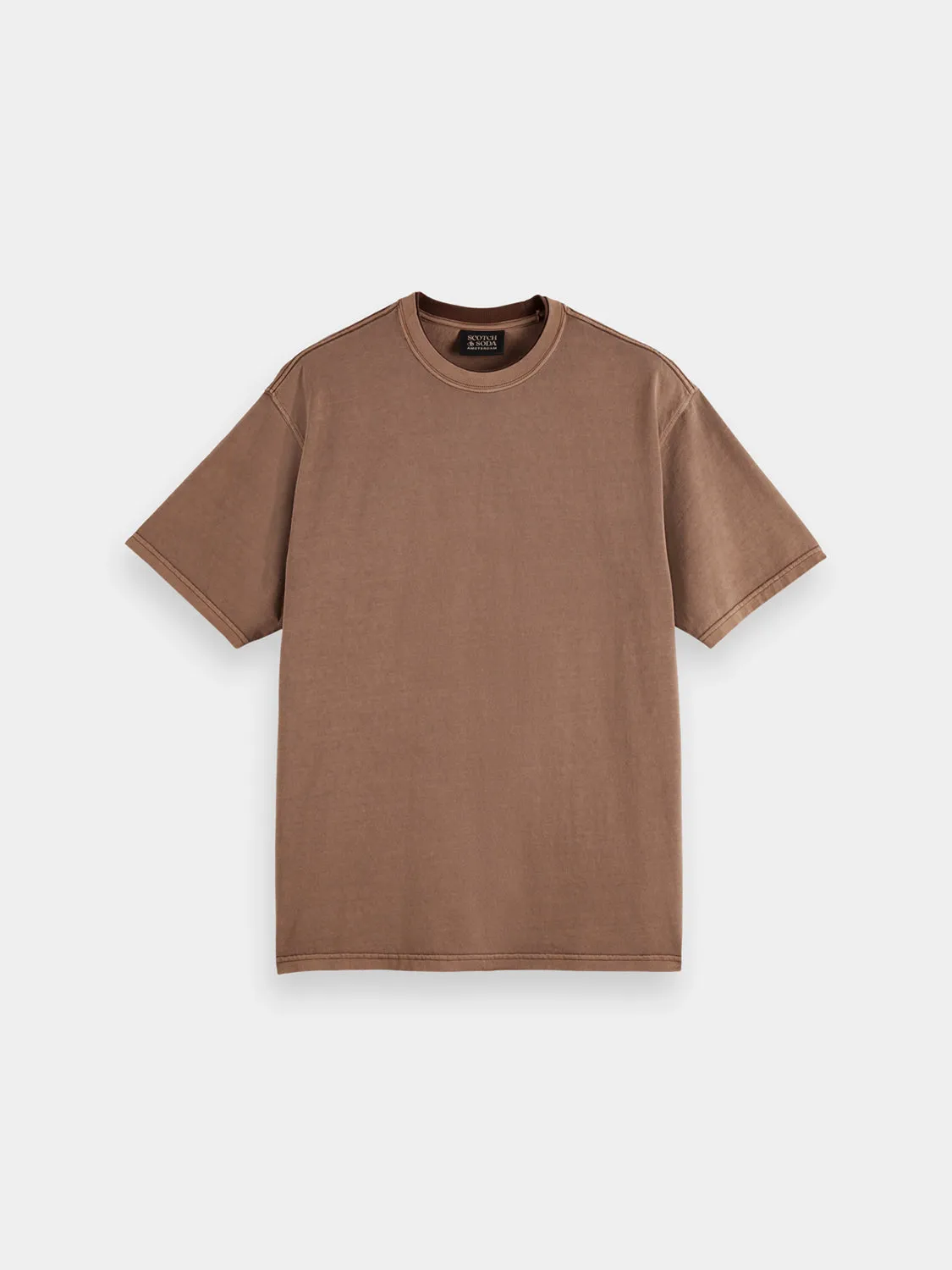 Garment-dyed t-shirt sold by Scotch & Soda