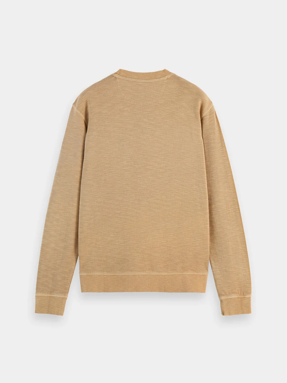 Garment-dyed sweatshirt sold by Scotch & Soda product image thumbnail 5