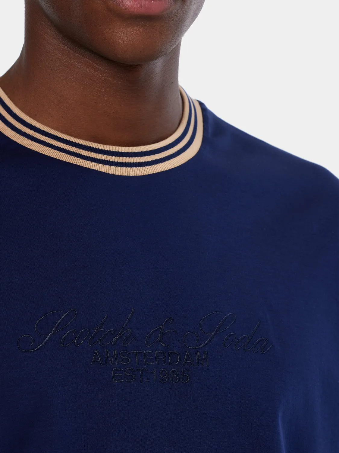 Varsity t-shirt sold by Scotch & Soda product image thumbnail 5