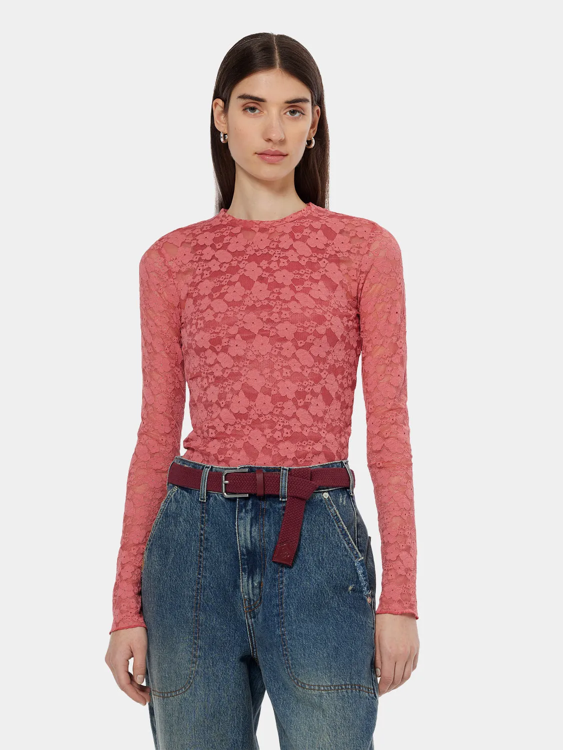 Floral lace top sold by Scotch & Soda product image thumbnail 2