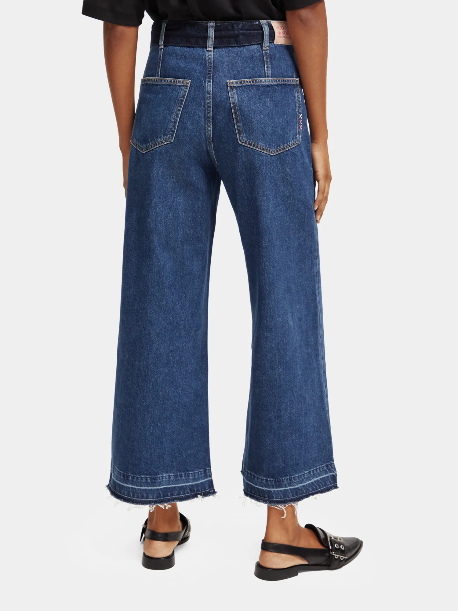 Wave cropped flare jeans sold by Scotch and Soda product image thumbnail 3