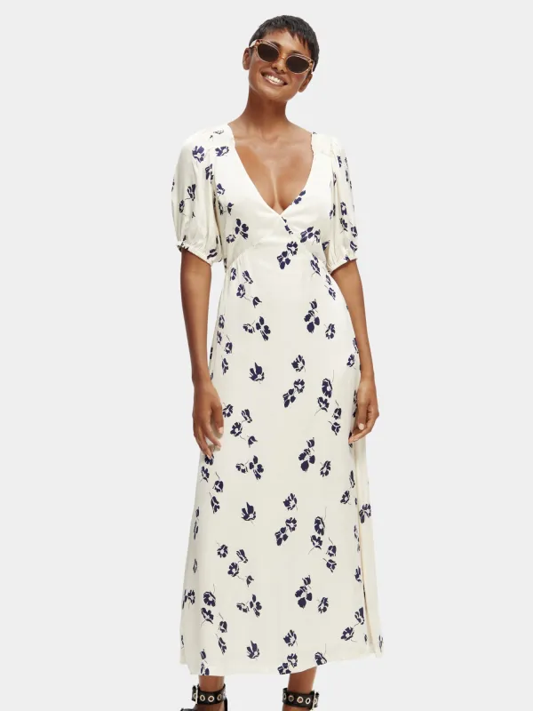 Open back maxi dress sold by Scotch and Soda