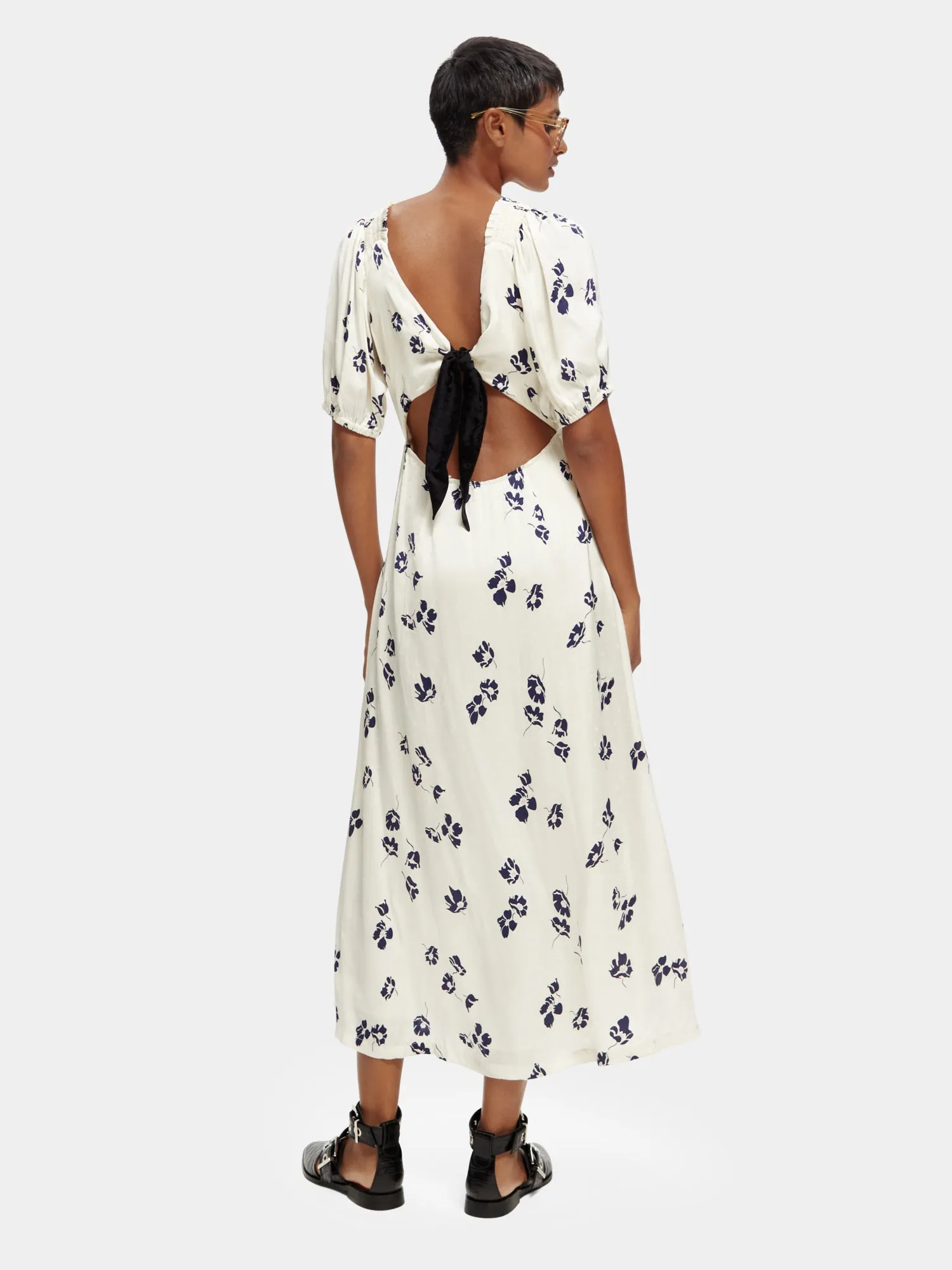 Open back maxi dress sold by Scotch and Soda product image thumbnail 3