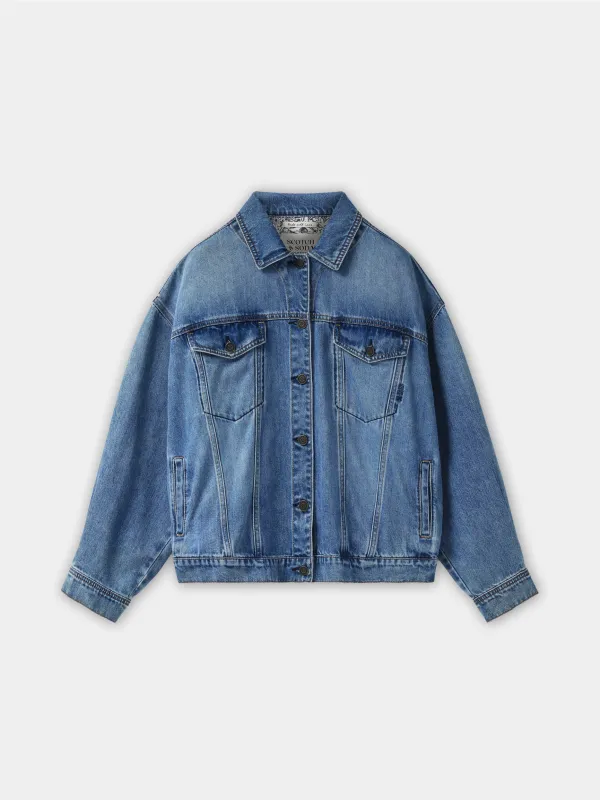 Denim trucker jacket sold by Scotch and Soda