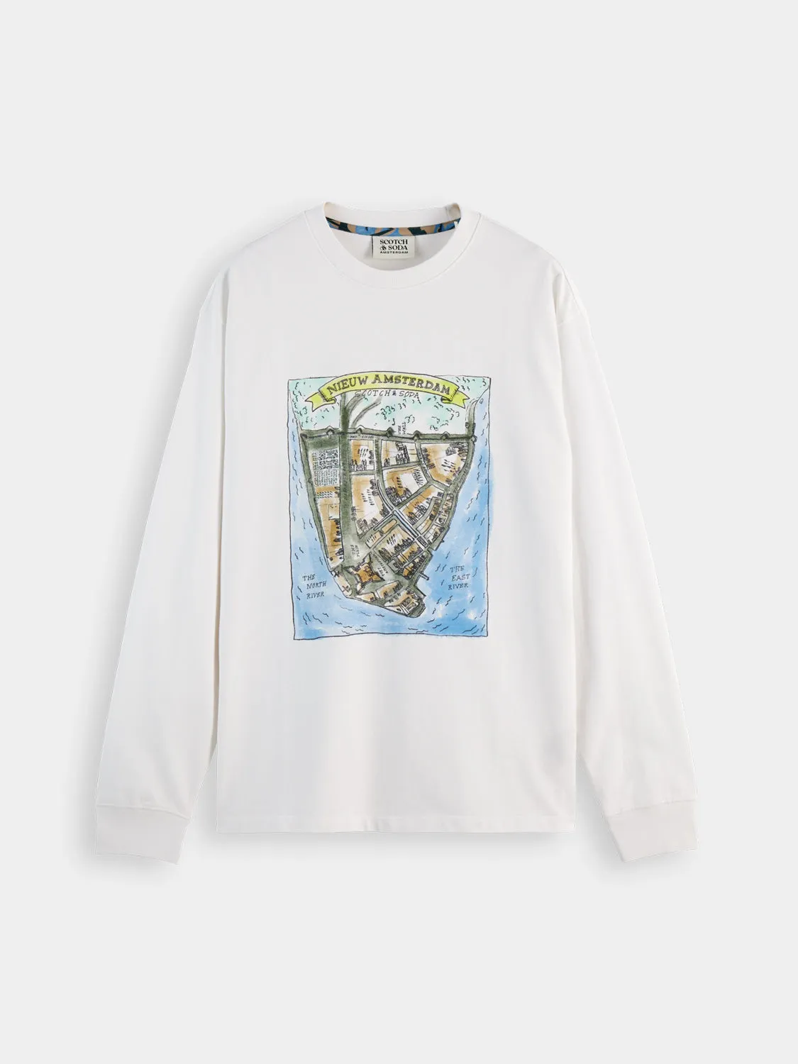 Artwork t-shirt sold by Scotch & Soda