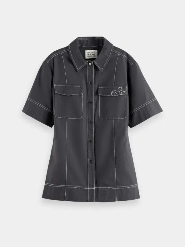 Pocket denim shirt sold by Scotch and Soda