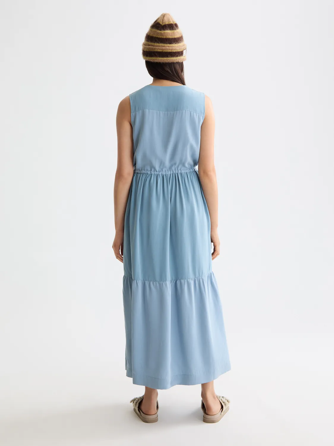Midi dress with gathered waist sold by Scotch & Soda product image thumbnail 4