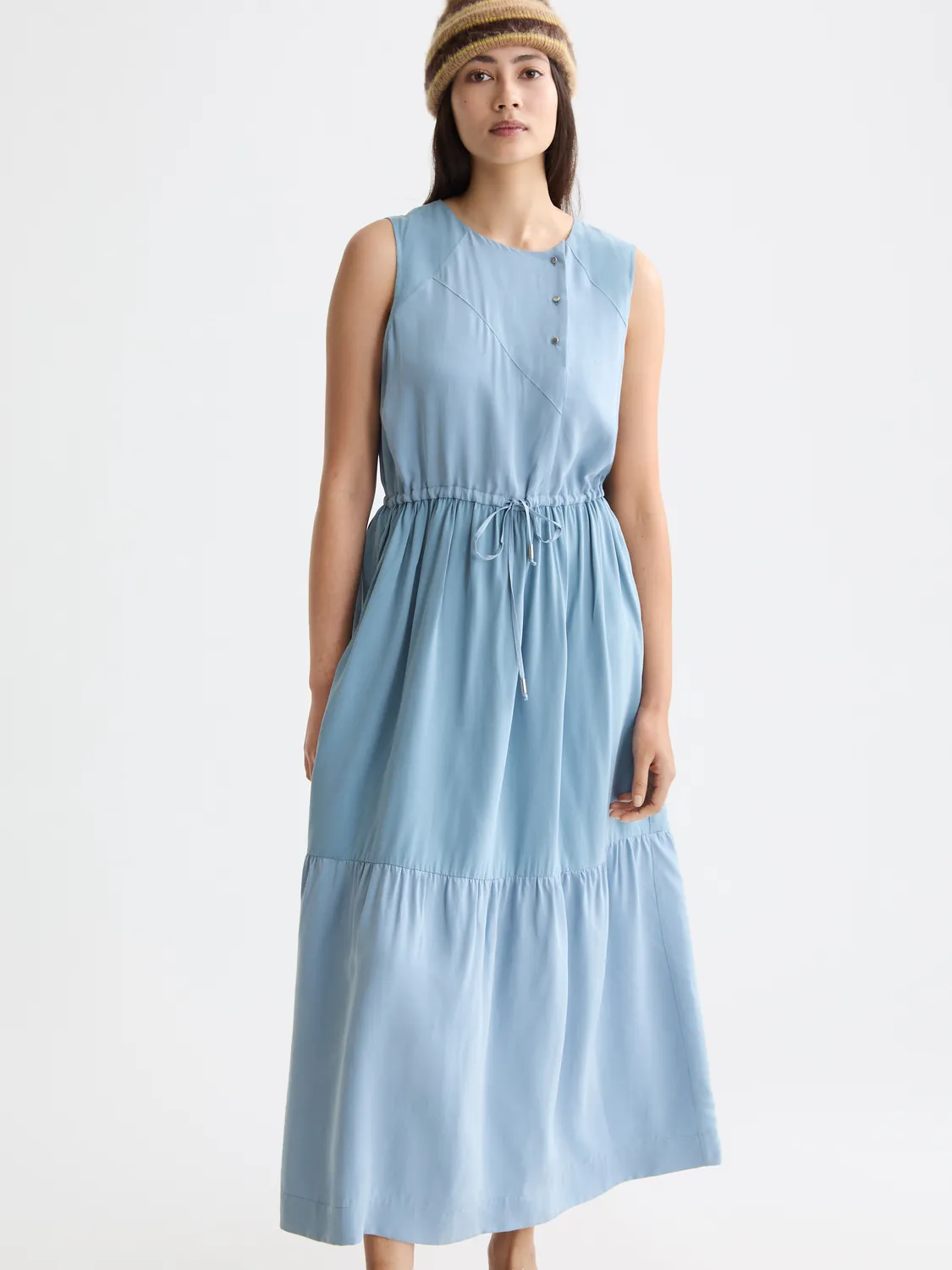 Midi dress with gathered waist sold by Scotch & Soda product image thumbnail 5