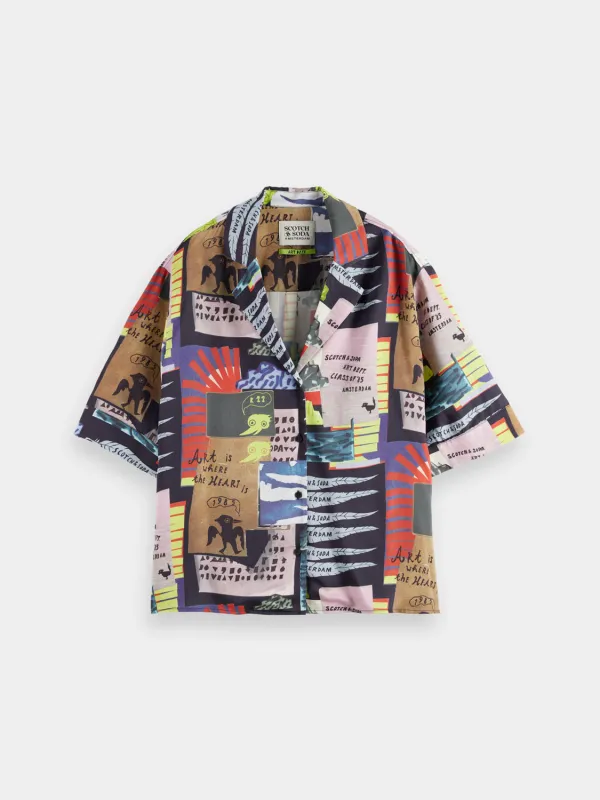 Printed short sleeved shirt sold by Scotch and Soda